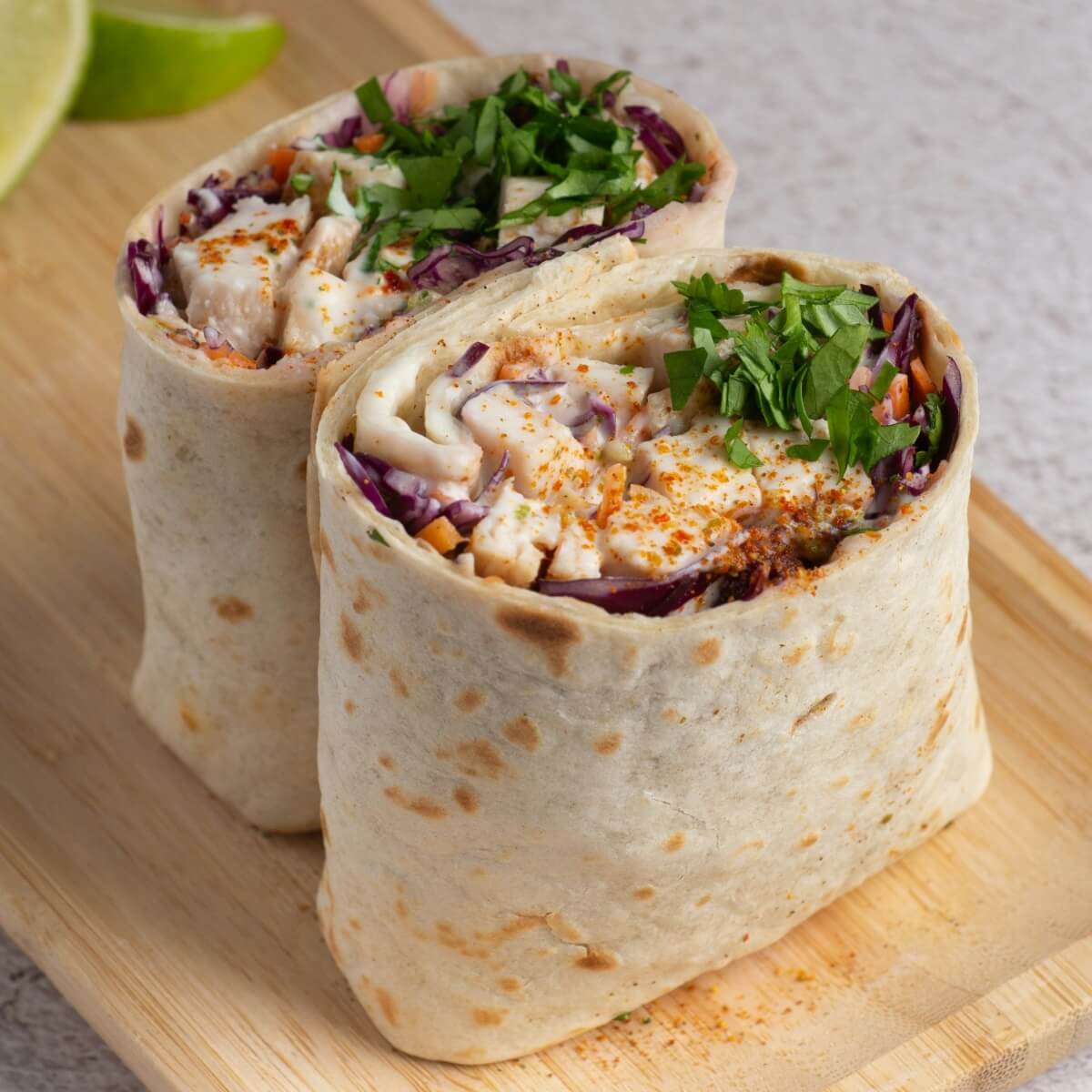 Chicken Salad Wrap sed tempus eros efficitur varius scelerisque. Ut id orci quis erat ultricies porta.