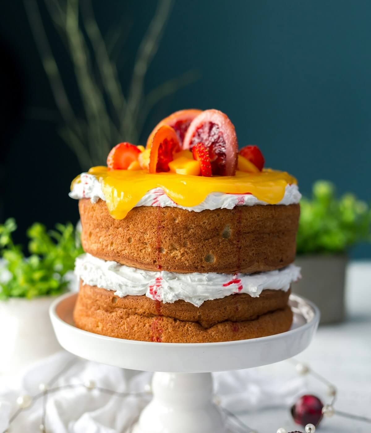 layered sponge cake sed tempus eros efficitur varius scelerisque. Ut id orci quis erat ultricies porta.