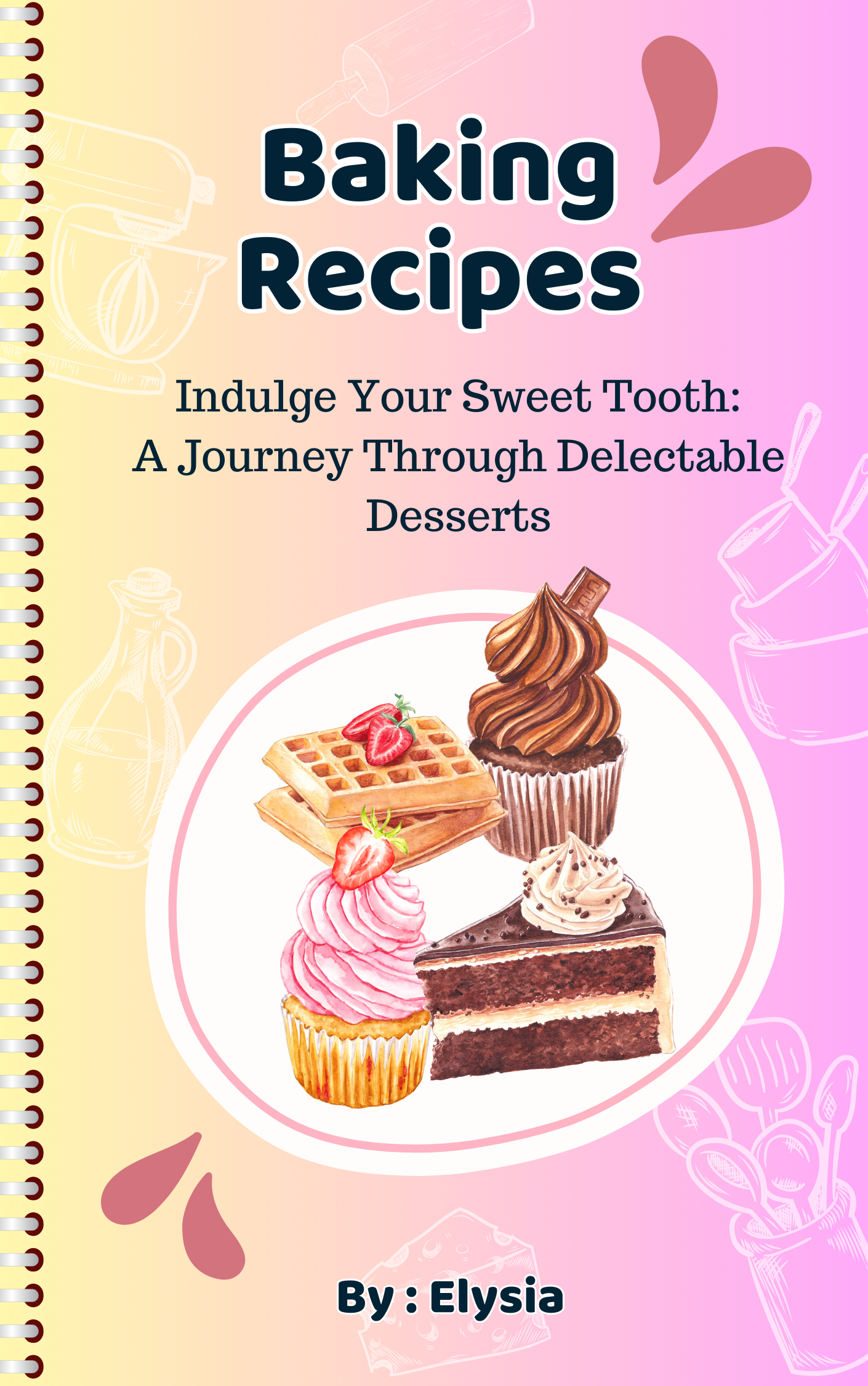 Baking Recipes Book Cover