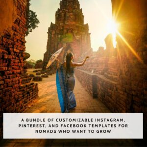 Social Media Content Pack for Travelers